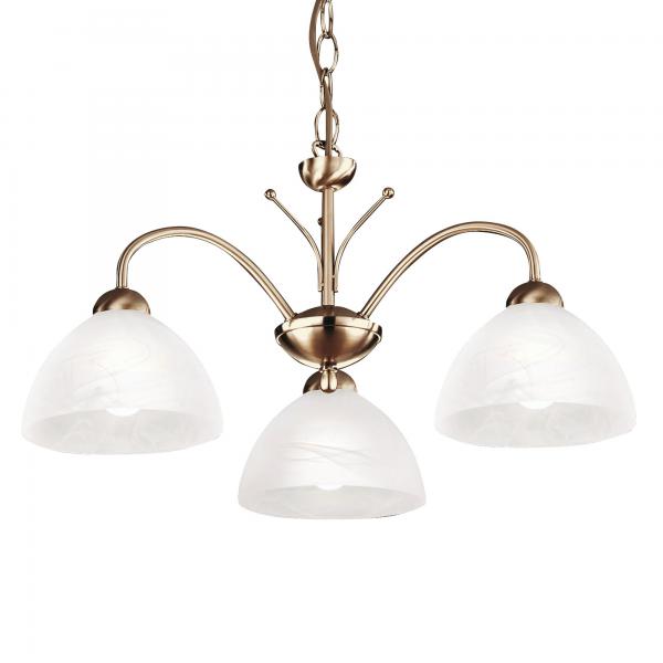 Photo MILANESE - 3LT CEILING, Laiton antique, | Ref : 1133-3AB