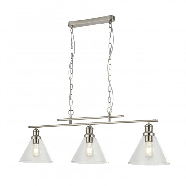 Photo PYRAMID 3LT Suspension SS, abatjour verr | Ref : 1277-3SS