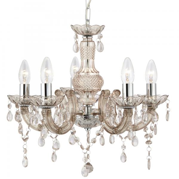 Photo MARIE THERESE - 5LT CEILING, MINK Verre/ | Ref : 1455-5MI