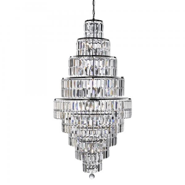 Photo EMPIRE - 13LT CHETELIER, CHROME, Cristal | Ref : 1500CC