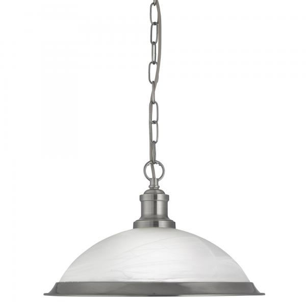 Photo BISTRO - 1LT Suspension, SATIN Argent, V | Ref : 1591SS