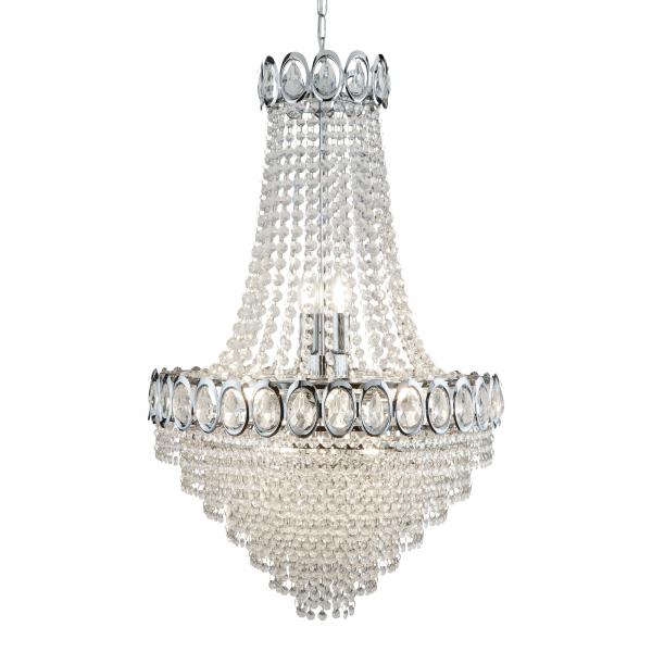 Photo LOUIS PHILIPE CRYSTAL 11LT CHROME CHETEL | Ref : 1711-11CC