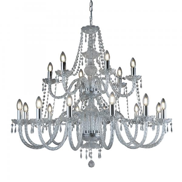 Photo HALE - 18 LIGHT CHETELIER, CHROME, Crist | Ref : 17218-18