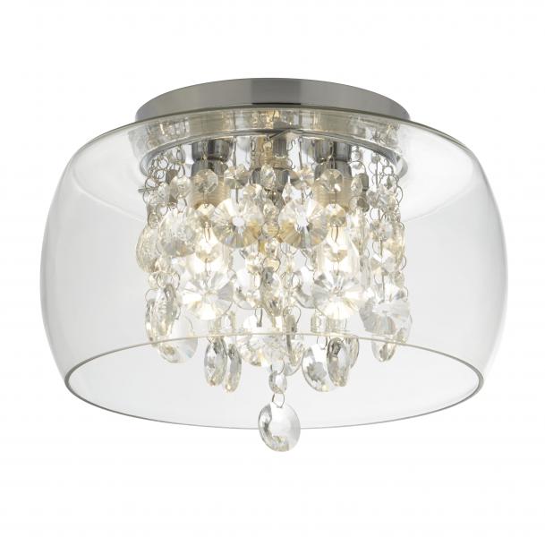 Photo CURVA BATHROOM abatjour verre transparen | Ref : 1773CC