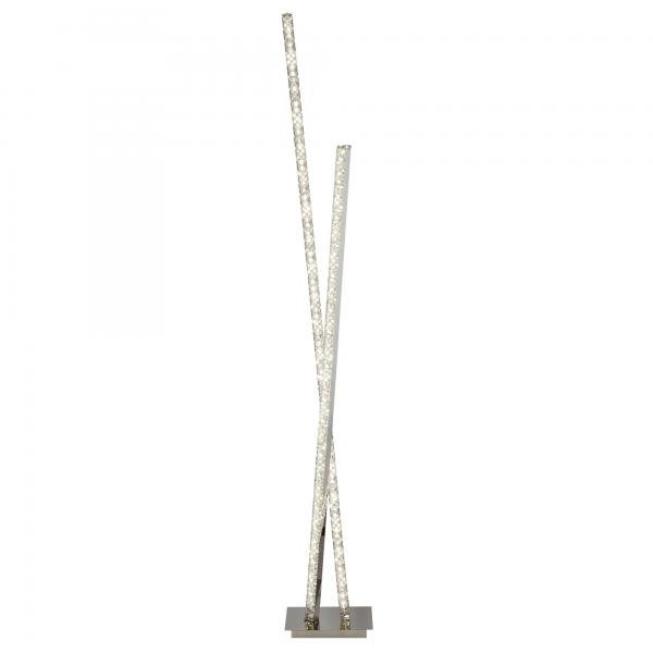 Photo CLOVER 2LT LED COLUMN FLOOR LAMP, CLEAR | Ref : 2112CC