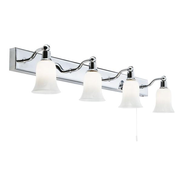 Photo EQUADOR BATHROOM - IP44 (G9 LED) 4LT WHT | Ref : 2934-4CC-LED
