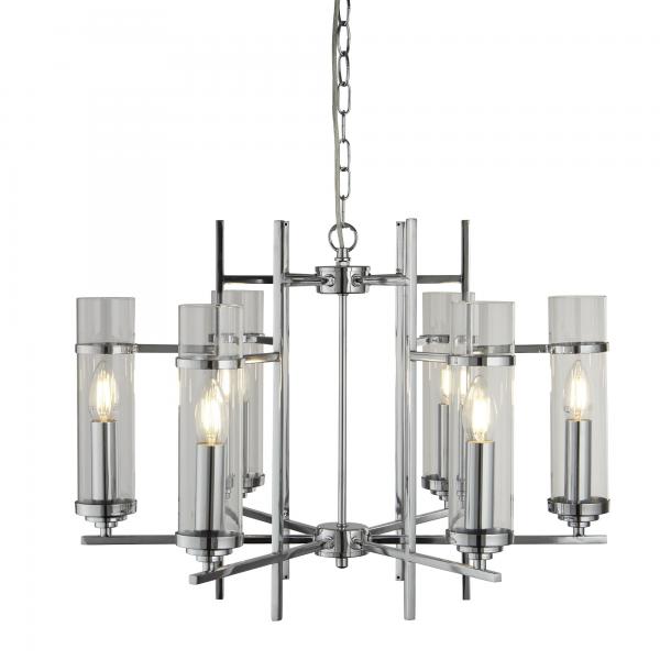 Photo MILO CC 6LT PEND-CL Verre ABATJOUR CYLIN | Ref : 3096-6CC