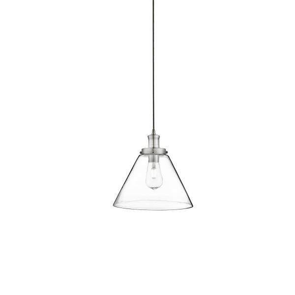 Photo PYRAMID 1LT Suspension, SATIN Argent, Cl | Ref : 3228SS