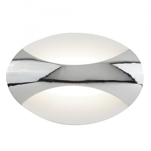 Photo LED Applique OVAL, CHROME/SET Blanc | Ref : 3420CC