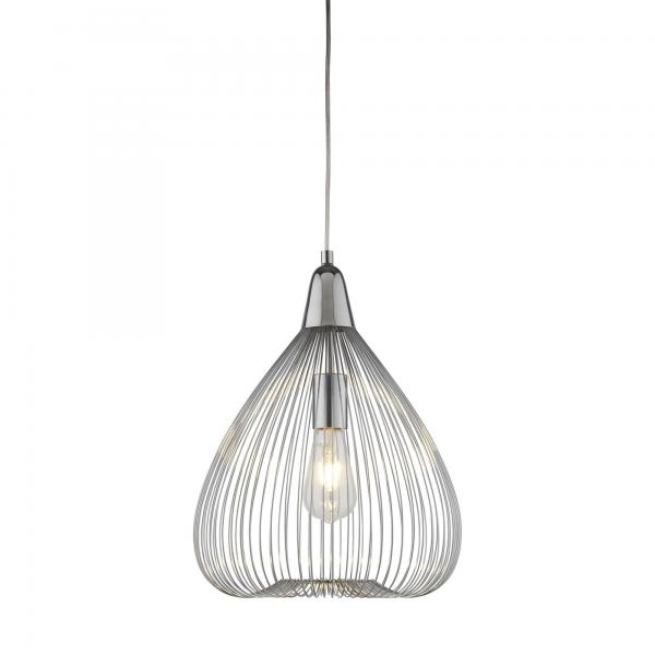 Photo PUMPKIN 1LT WIRE CAGE Suspension, CHROME | Ref : 3591CC