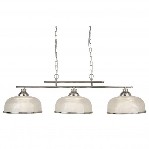 Photo BISTRO II - 3LT CEILING BAR, SATIN Argen | Ref : 3593-3SS