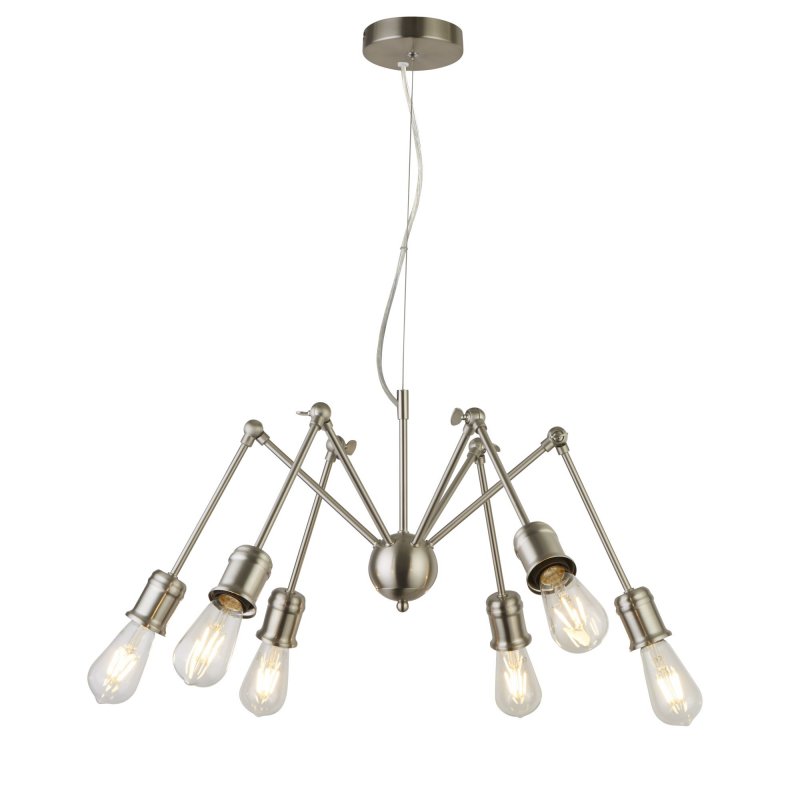 Photo MANTIS 6LT Suspension - SATIN Argent | Ref : 4756SS