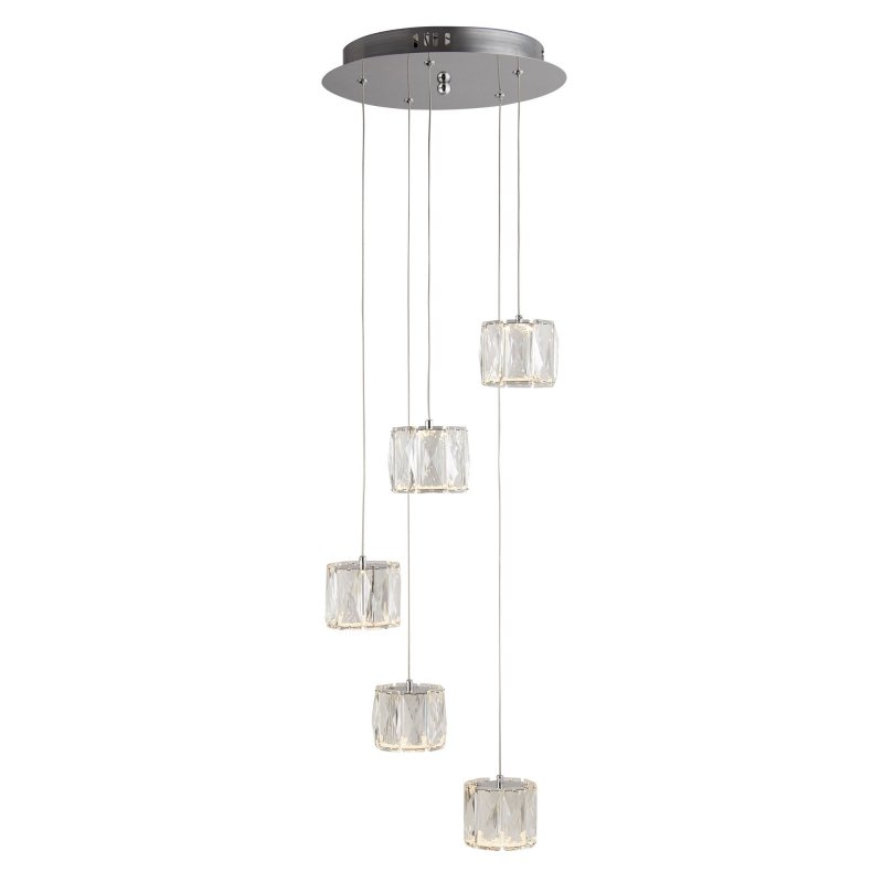 Photo MAXIM LED 5LT OCTAGON CEILING MULTI-DROP | Ref : 7765-5CC