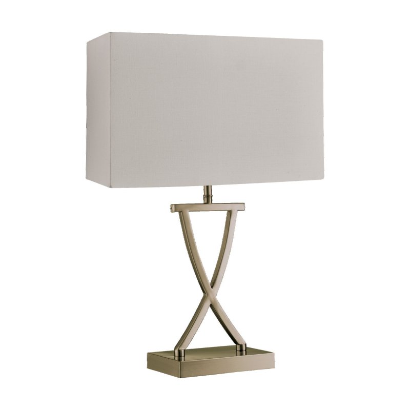 Photo CLUB LAMPE A POSER, X BASE Laiton antiqu | Ref : EU7923AB