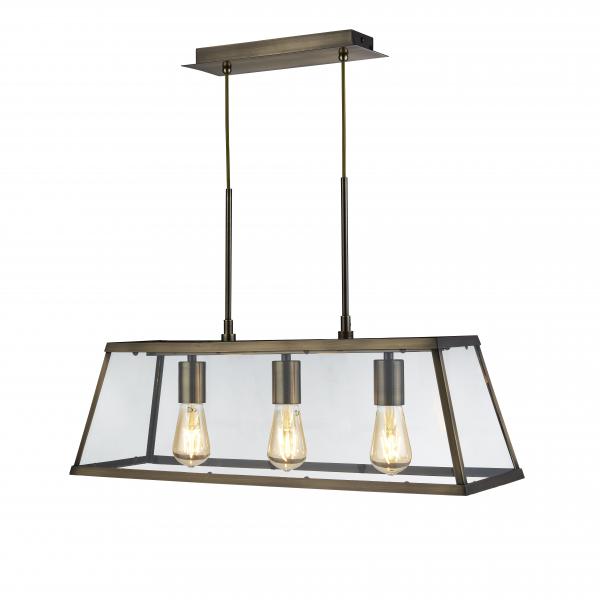 Photo VOYAGER 3LT LANTERN BAR, Laiton antique, | Ref : 4613-3AB