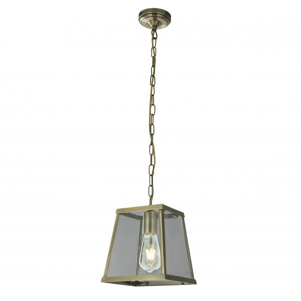 Photo VOYAGER 1LT LANTERN TAPERED Laiton antiq | Ref : 4614AB