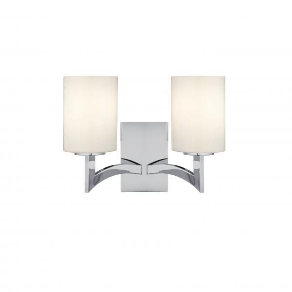 Photo GINA - 2 LIGHT APPLIQUE SUPPORT MURALE, | Ref : 4992-2CC