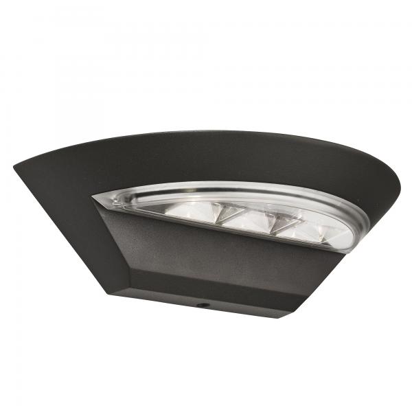 Photo EXTERIEUR LED SEMI-CIRCLE APPLIQUE SUPP | Ref : 5122GY