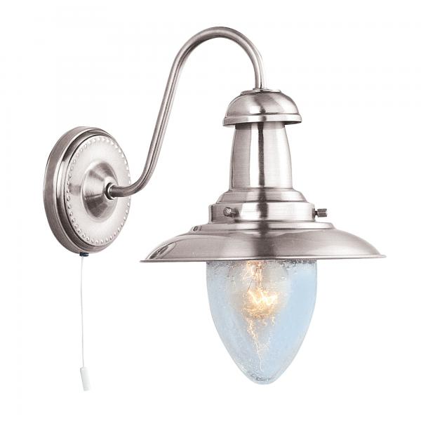 Photo FISHERMAN SATIN Argent Applique avec ver | Ref : 5331-1SS