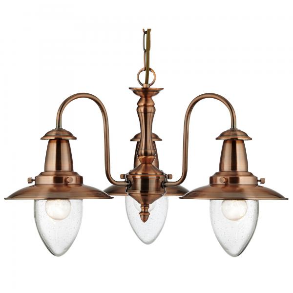 Photo FISHERMAN - 3LT CEILING, COPPER WITH SEE | Ref : 5333-3CU