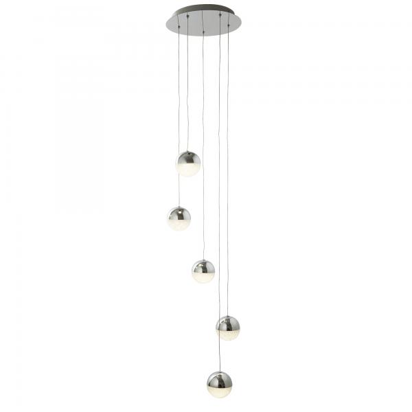 Photo Marbres 5LT LED GLOBE MULTI-DROP, CRUSHE | Ref : 5845-5CC