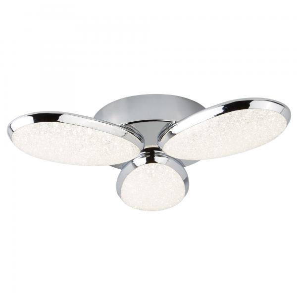 Photo LORI 3LT LED CEILING Plafonnier, CRUSHED | Ref : 6213-3CC