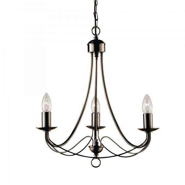 Photo MAYPOLE 3LT Laiton antique FITTING | Ref : 6343-3AB