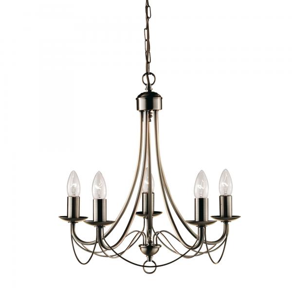 Photo MAYPOLE 5LT Laiton antique FITTING | Ref : 6345-5AB