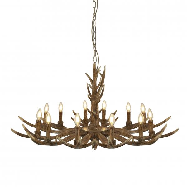 Photo STAG 12LT ANTLER Suspension, BROWN | Ref : 6416-12BR