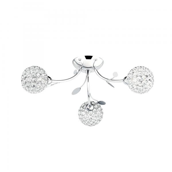 Photo BELLIS II - 3LT CEILING SEMI-Plafonnier, | Ref : 6573-3CC