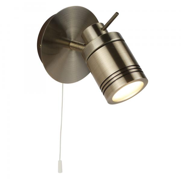 Photo SAMSON 1LT IP44 BATHROOM SPOT APPLIQUE S | Ref : 6601AB