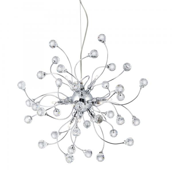 Photo SONJA 12LT CHROME Suspension AVEC CRYSTA | Ref : 6629-12CC