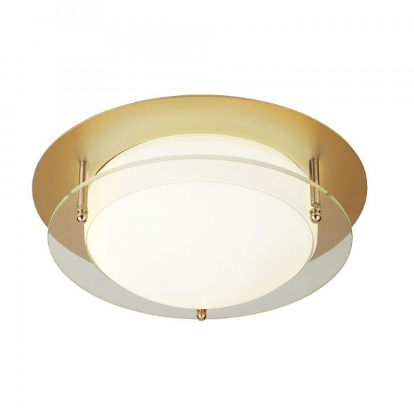 Photo BATHROOM Plafonnier LED LIGHT, 38CM, dor | Ref : 6830-38GO