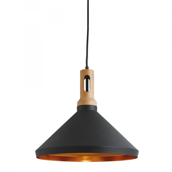 Photo WONG Suspension ,1LT CONE, dore Interieu | Ref : 7051BK