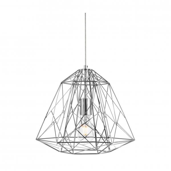 Photo GEOMETRIC CAGE 1LT FRAME Suspension, CHR | Ref : 7271CC