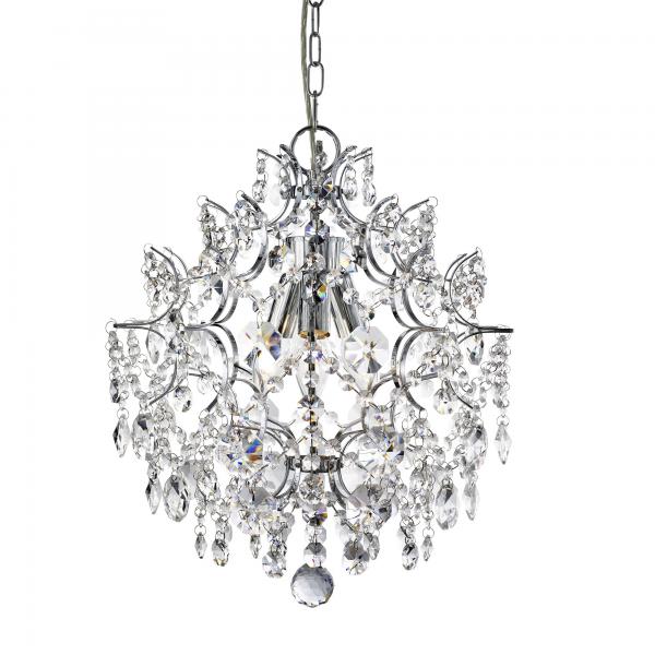 Photo HARRIETTA - 3LT Suspension, CHROME AVEC | Ref : 7673-3CC