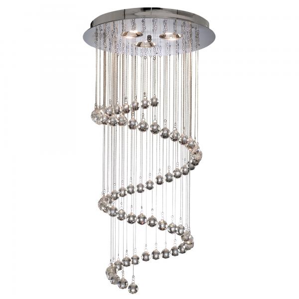 Photo HALLWAY -  CHROME FTG-XTAL BALLS | Ref : 7743CC