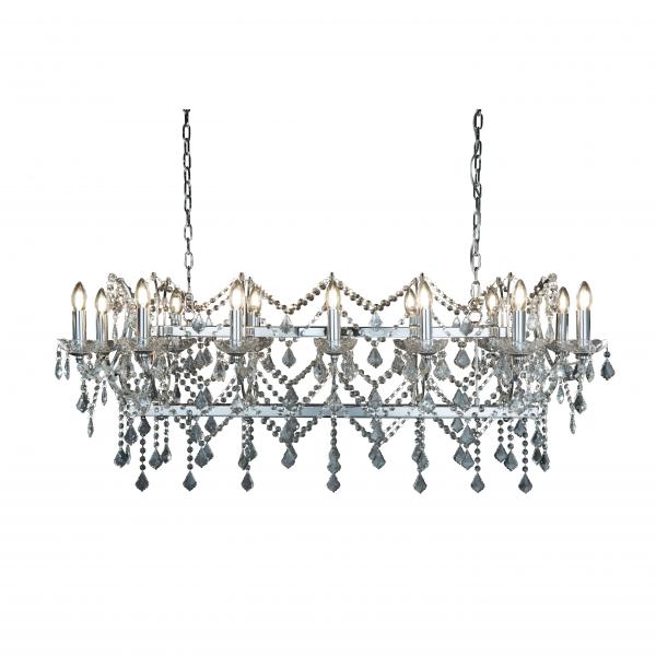 Photo FLORENCE 14LT Suspension BAR, Cristal cl | Ref : 80614-14CC