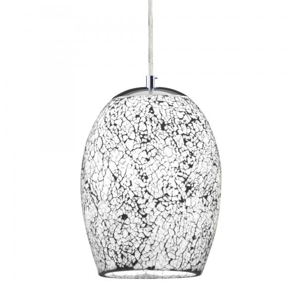 Photo CRACKLE - 1LT Suspension, Blanc MOSAIC V | Ref : 8069WH