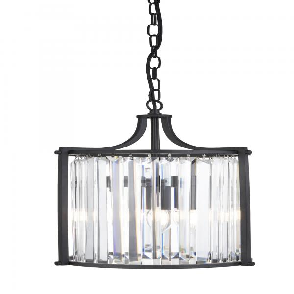 Photo VICTORIA 2LT Suspension, Noir Mat AVEC C | Ref : 8092-2BK