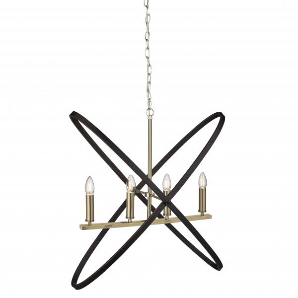 Photo HOOPLA 4LT Suspension, BRONZE | Ref : 8244-4BZ