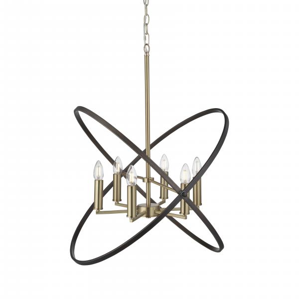 Photo HOOPLA 6LT Suspension, BRONZE | Ref : 8246-6BZ