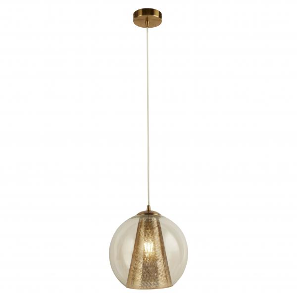 Photo CONIO 1LT Suspension, laiton satine ET v | Ref : 8271SB