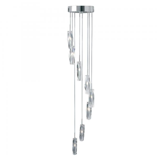 Photo SCULPTURED ICE - 8LT CEILING MULTI-DROP, | Ref : 888-8