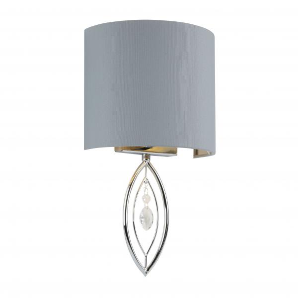 Photo CROWN Applique -CHROME AVEC abat jour GR | Ref : 9137CC