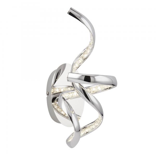 Photo TWIRLS ARM LED APPLIQUE SUPPORT MURALE, | Ref : 9208CC