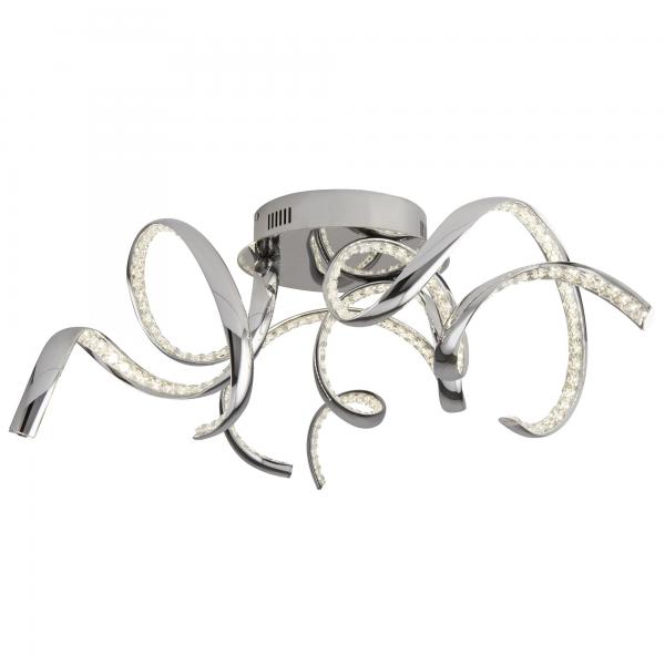 Photo TWIRLS ARM LED CEILING Plafonnier, CHROM | Ref : 9233-3CC