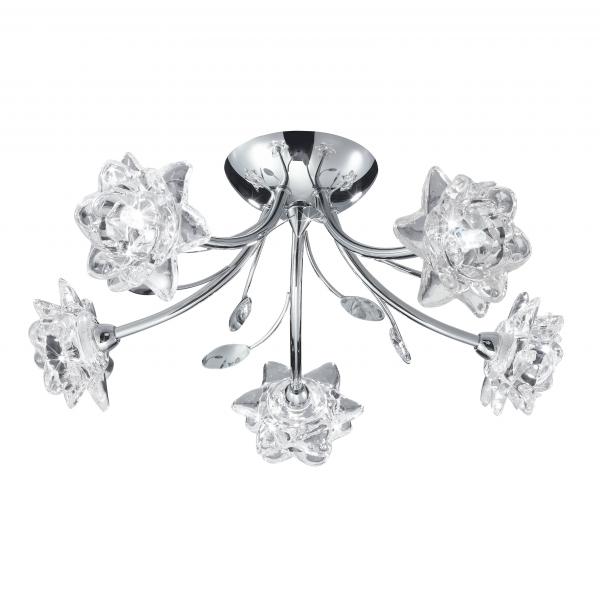 Photo BELLIS - 5LT CEILING SEMI-Plafonnier, CH | Ref : 9285-5CC