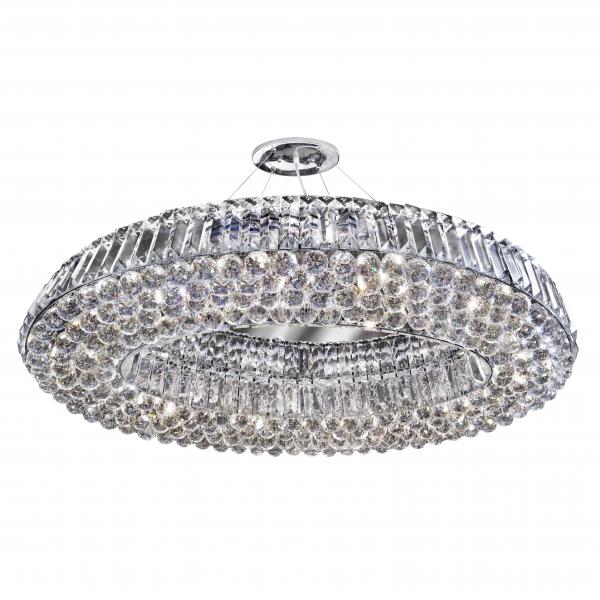 Photo VESUVIUS - OVAL 10LT CEILING, CHROME AV | Ref : 9291CC