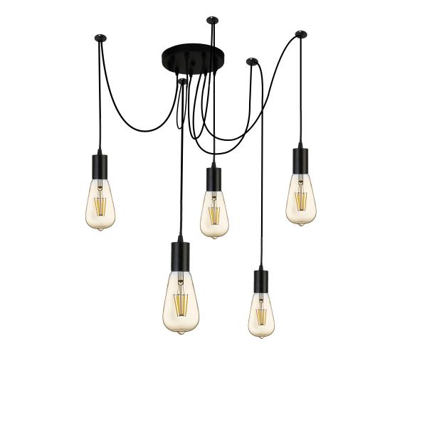 Photo SQUIGGLE 5LT Suspension NOIR | Ref : 9665-5BK